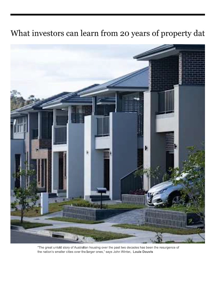 AFR Article - 20/06/25 PRP Experts quoted in Generational Property Study